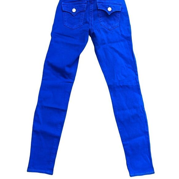 True Religion Jeans Size 26 SERENA Blue - Picture 3 of 7